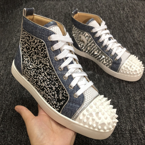 أحذية عالية الجودة بتصميم مخصص نسخة حمراء للرجال أحذية عصرية غير رسمية أحذية فاخرة للرجال - Product Image 4