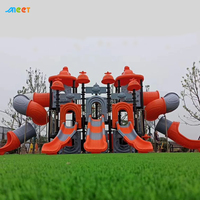 Équipement de terrain de jeu industriel extérieur en plastique pour enfants MT-HSY002