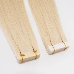 Nova Chegada 2023 Salão de Qualidade 100 Cabelo Humano Real Fita Invisível Em Extensões De Cabelo Humano Remy Hair