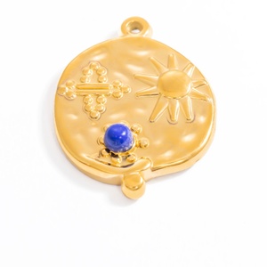 Collar de Acero Inoxidable Chapado en Oro de 18k de Alta Gama para Mujer, Resistente al Agua, con Colgante, Nuevo, Accesorio de Moda DIY - Product Image 4