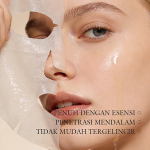 Masque facial éclaircissant en feuille de fruits KORMESIC certifié Bpom, marque privée, 25 ml, hydratation intense, antioxydant - Product Image 3