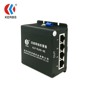 Parafoudre réseau 4 ports Kerbs KLF-RJ45-4E pour Ethernet - Product Image 1