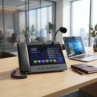 Consola de Paginación IP A330i con Cámara de 13MP, 20 Líneas SIP, Wi-Fi 6, BT 5.4, Teléfono PTM con Salida HD, Estación de Control de Despacho SIP