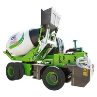 Camion malaxeur auto-alimenté Zhongke Jufeng (Groupe Shanqi) de 3,5 mètres cubes, décharge plus rapide sans résidus