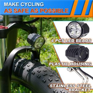 Faro Delantero al por Mayor para Sistema de Iluminación de Motocicletas, Foco para Motocicletas Todoterreno y Bicicletas - Product Image 3
