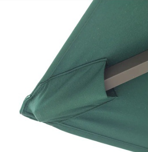 Aluminio redondo cuadrado Deluxe Roma Offset paraguas al aire libre colgante paraguas voladizo Patio sombrilla paraguas - Product Image 5