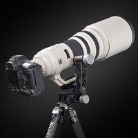 XILETU XGH-3 Nouvelle tête de cardan professionnelle légère de style cantilever pour appareil photo reflex numérique, trépied, objectif téléobjectif télescopique