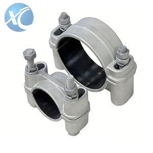 Collier de câble en aluminium haute tension JGW, pince pour câble monobrin, fixation de câble, <span class=keywords><strong>suspension</strong></span> de câble, boulons inclus - Product Image 1