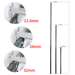 Liheng เสาเต็นท์ขนาดใหญ่แบบหนาพกพา, เสาเต็นท์ตั้งแคมป์กลางแจ้ง - Product Image 4