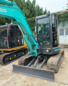 Excavatrice d'occasion japonaise Kobelco SK55 5 tonnes, excavatrices sur chenilles SK55, excavatrice hydraulique sur chenilles, prix bas à vendre - Product Image 4