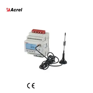 Acrel ADW300W IoT Medidor de potencia inalámbrico Medidor de energía trifásico 100A Entrada RS485, LoRa, 4G Núcleo derramado opcional CTs