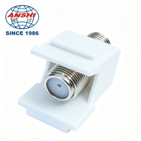 Adaptateur coaxial RF pour connecteur Keystone de type TNC BNC SMB N UHF F mâle femelle