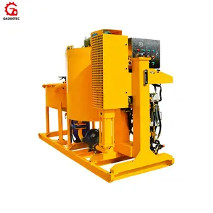 Grout Cement Pump GGP250/700/75PI-E Electric Cement Grouting Machine Grout Injection Pump With High Speed Mixer