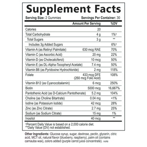 Natural Biotin & <span class=keywords><strong>collagen</strong></span> Gummies dengan Vitamin EC untuk kulit rambut dan kuku mendukung GMP bersertifikat 5000mcg 60 Gummies - Product Image 6