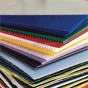 Panneau publicitaire ondulé en PP 2-12MM Feuille <span class=keywords><strong>plastique</strong></span> blanche Plaque <span class=keywords><strong>plastique</strong></span> grise <span class=keywords><strong>creuse</strong></span> 4ft X 8ft Corflute Coroplast Board - Product Image 3