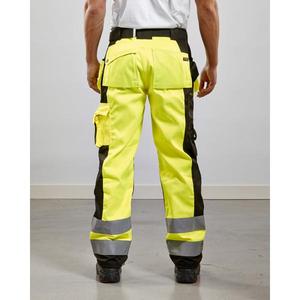 Blaklader-153318603399C148 Hi-Vis กางเกงขายาวสีเหลือง/ดำ7330509338940ชุดทำงาน HI-VIS - Product Image 4