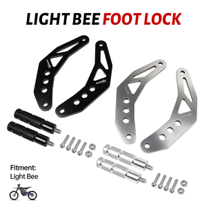 Woodniu Racein pour Surron Light Bee X : Nouvelles repose-pieds de stunt, repose-pieds CNC, supports de verrous de changement de vitesse pour Surron LBX - Product Image 1