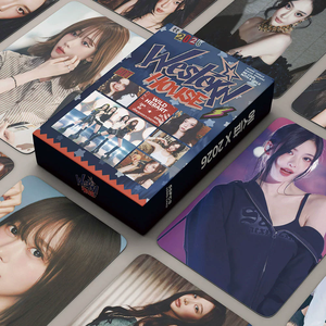 Kpop Photo Card 55pcs/box Karina Giselle NingNing Winter 2026 Season's Greetings Lomo Card Kpop Photocard