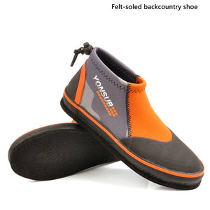 Scarpe di gomma impermeabili antiscivolo personalizzabili per uomini donne stivali da pesca in feltro Spike per attrezzatura all'aperto pesca subacquea - Product Image 2