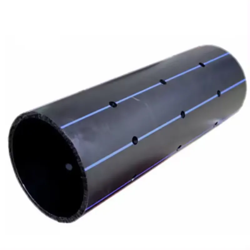 Plastic Large Diameter PE100 Underground Hdpe Perforated Hdpe Perforated Subdrain Drainage Pipe Price