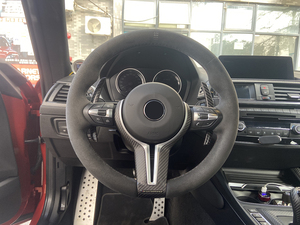 Kit de carrosserie automatique de manette de vitesse de changement de volant de fibre de carbone sèche d'ODM d'usine pour <span class=keywords><strong>BMW</strong></span> <span class=keywords><strong>M</strong></span> F87 M2 F80 M3 F82 M4 <span class=keywords><strong>F90</strong></span> M5 M6 X5M X6M - Product Image 2