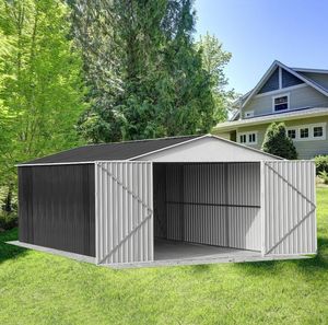 <span class=keywords><strong>Garage</strong></span> <span class=keywords><strong>in</strong></span> Acciaio Prefabbricato per Esterni con Struttura <span class=keywords><strong>in</strong></span> Lamiera Metallica - Offerta Imperdibile - Product Image 1