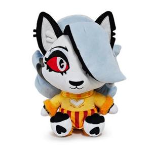 Nueva Llegada: Figura de Peluche de Astor Hell Inn, Personaje de Anime de Hazbin Hotel, <span class=keywords><strong>Charlie</strong></span> Husk, Meow Helluva para Moxxie Millie, Bordado en Algodón PP - Product Image 4