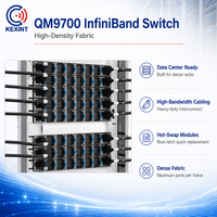 Haute densité QM9700 1U NDR 400 Gb/s 64 ports 32 ports OSFP 2 commutateur Internet réseau NDR InfiniBand