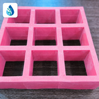 Marchepieds en plastique renforcé de fibre de verre, antidérapants, antirouille, couleur personnalisée, grilles de sol en PRV, directement du fabricant