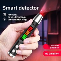 Détecteur de caméra sans fil anti-espion et de traceur GPS avec signal RF réseau 2G pour voiture, anti-écoute, recherche de caméra cachée