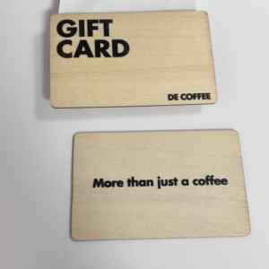 Tarjeta de Visita de Madera NFC Personalizada 2025, 13.56MHz, Impresión a Color, Chip 1k, Tarjeta de Control de Acceso RFID Inteligente Sin Contacto - Product Image 4