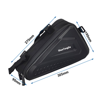 1 paquet personnalisé 24V 36V 48V 52V sac de batterie triangulaire pour vélo électrique étanche pour l'extérieur batterie de secours d'urgence au lithium