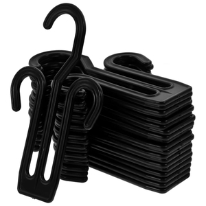 Wardrobe Clothing Organizer Eco-friendly PP <b>Plastic</b> Durable Multifunction Double Tier <b>Hook</b> Type Shoes Hanger Rack Sandals - Product Image 1