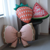 Ballons Papillons Pastel en Aluminium 3D en Promotion pour Décorations de Fête Anniversaire et Baby Shower