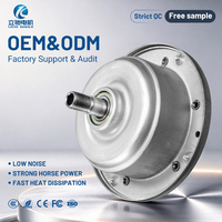Moteur BLDC 75 mm 12V 26W à haute efficacité et faible consommation d'énergie, moteur CC sans balais pour ventilateur et éclairage