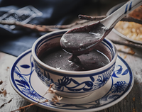 Offre Spéciale : Pâte de Sésame Noir 100% Naturelle – Céréale Nutritive, Repas Instantané Sain, Remplacement de Repas en Sachet et Bouteille pour Adultes