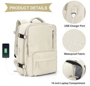 Mochila de Negocios de Moda, Mochila Escolar Universitaria, Mochila Impermeable para Portátil de Viaje para Hombres y Mujeres - Product Image 2