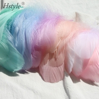 100 pièces plumes de dinde naturelles 6-12cm petit flottant coloré plume de cygne plume artisanat bijoux de mariage décoration de la maison SD021
