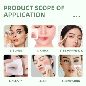 Le format de poche rose jetable dissout les <span class=keywords><strong>lingettes</strong></span> démaquillantes pour le visage emballées individuellement - Product Image 2