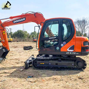Oferta especial en calidad importada Doosan Dx75 Excavadora sobre orugas usada Servicio completo Envío rápido Excavadora usada barata - Product Image 3