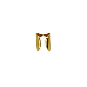 Fashion <b>Ring</b> 316L Stainless Steel PVD Gold Plating Sustainable Resistant Design - Product Image 1