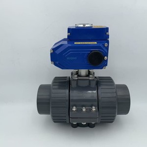 Válvula de Bola Eléctrica SZFG DN65 220V DC24V con Actuador de Plástico para Control de Flujo de Agua, Uso Industrial - Product Image 2