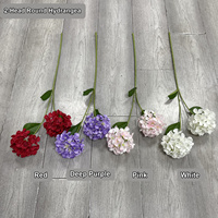 Pabrik HGA Menyediakan Bunga Hydrangea Sutra Buatan Eropa untuk Dekorasi Bunga Panggung dan Latar Belakang Gapura Pernikahan