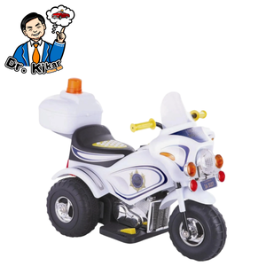 Ricaricabili 6V batteria elettrica giocattolo auto motori cavalcabili tre ruote guidabili bambini macchinine per 2 a 4 anni - Product Image 2