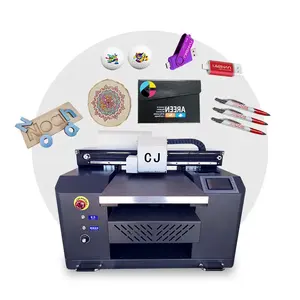 Jucolor CJ-UV4560D A2 UV-Drucker mit automatischer Höhemessfunktion für USB-Flaschenschüssel Acryl