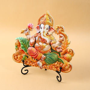 Großhandel kunden spezifische 3D-Harz Handwerk Ganesha Shiva <span class=keywords><strong>Hindu</strong></span> Kunst Ornamente für Anbetung Home Dekorative Modell Muster - Product Image 2