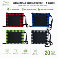 Tapis de pique-nique pliable imperméable JLD en polaire avec support en PVC, épaissi, anti-humidité, style nordique, pour camping en extérieur, portable et facile à ranger