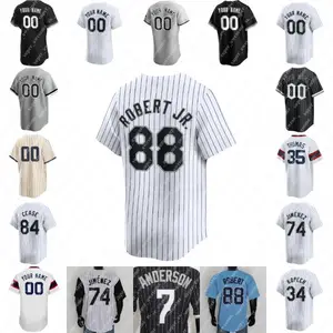 Luis Robert Jr. Baseballtrikot Herren Damen Kinder Fußballuniformen Fußballspiel Trainingsübungen haltbares Material cool einfach