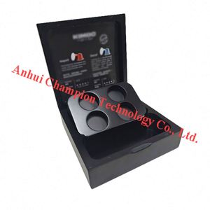 ที่เก็บเมล็ดกาแฟแบบชนบท4ช่องที่เก็บของในบ้านทำจากไม้ - Product Image 5