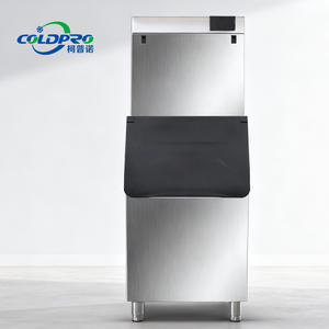 Coldpro thương mại Split-Type vuông <span class=keywords><strong>Ice</strong></span> <span class=keywords><strong>Cube</strong></span> máy 140kg <span class=keywords><strong>Ice</strong></span> lưu trữ công suất 950W điện 1 năm bảo hành - Product Image 1